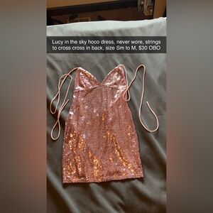 Lucy in the sky hoco dress